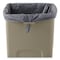 Rubbermaid Commercial 23 gal. Square Trash Can FG356988BEIG - alternate 4